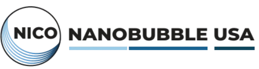 Nico Nano Bubbles USA banner showcasing nanobubble water technology