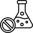 Illustration representing reduction of chemicals and odors with nanobubbles